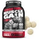 Bully Max 2-in-1 Tavole da masticare per cani adulti e cuccioli - Puppy & Dog Vitamins & Integratori per guadagno muscolare & crescita - Ultimate Canine Multivitamines per tutte le razze & Età - 60 Tab
