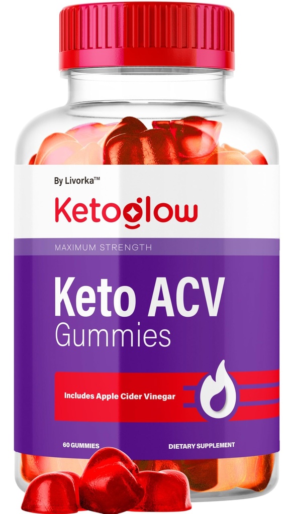 KetoGlow Keto ACV Gummies - Ufficiale Keto Glow Gummies ACV Premium Tutti i gommoni naturali 1050mg, Keto Glow Aceto di Mela Formula avanzata, KetoGlow Support Review, 60 Gummies per 1 Mese
