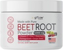 Polvere di radice di barbabietola - Nitric Oxide Boost e salute del cuore - Supplemento Superfood non OGM - Natural Berry Mix Flavor, 30 Servings