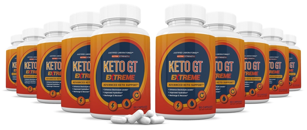 (10 Pack) Keto GT Extreme Keto Pills 1675MG Nuova e migliore formula contiene Aceto di sidro di mele Extra Vergine Olio d'oliva Polvere verde Tea Leaf 600 capsule