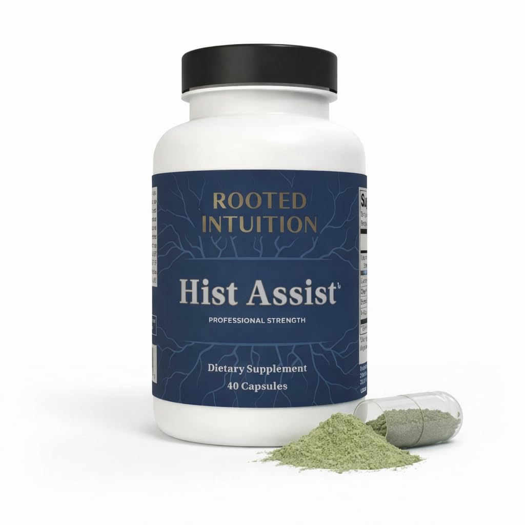 Hist Assist | Seasonal Sinus & Immune Balance Formula | Quercetin Bromelain NAC Nettle | Non-GMO Gluten Free | 40 Capsule