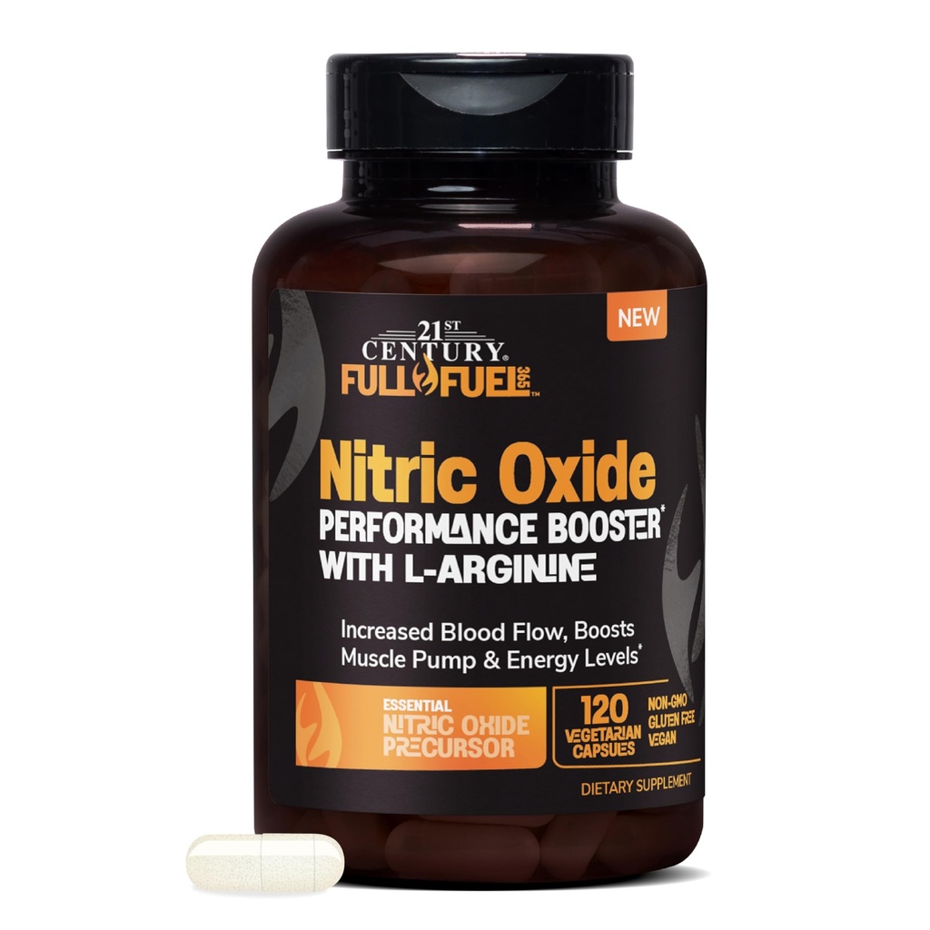 21st Century Full Fuel 365 Nitric Oxide Performance Booster con L-Arginina
