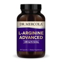 Dr. Mercola L-Arginina Advanced, 30 Serve (90 Capsule), 1.000 mg Per Serve, Integratore alimentare, Supporta la Produzione Energetica, Non OGM