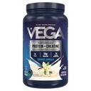 Vega Protein + Creatina - 30g Proteine Basate dalle piante, Vanilla, 20 Serve, 3g Creatina, 5g BCAAs, Vegan, Keto, Gluten Free, Dairy Free, Carb basso, per la crescita e la riparazione del muscolo, Beva Mix, 33.9oz