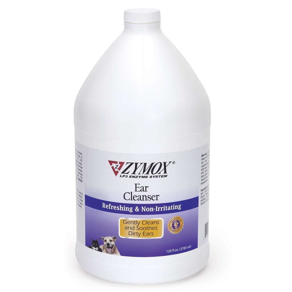 Zymox Ear Cleanser Soluzione per cani e gatti, 1 gallina