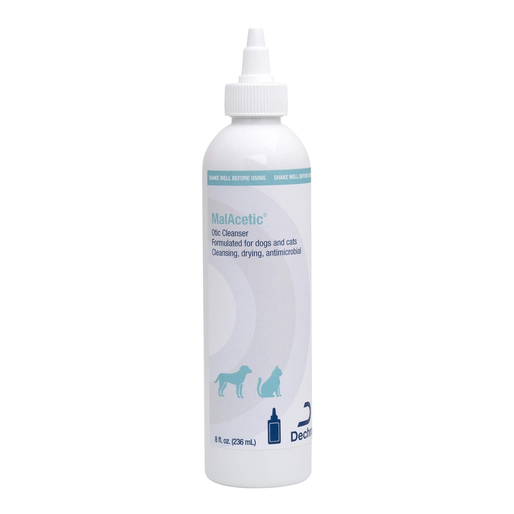 Detergente otico malacetico per cani e gatti, 8 fl oz