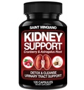 Detox & Repair -120 Capsule - Cranberry & Astragalus Root Pills for Women and Men | Detox per la pulizia del fegato ad alta resistenza Supporto per la salute del tratto urinario & della vescica