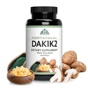 Sistemi di salute ottimali Essential DAK1K2 | Vitamina D3 + A + K1 + K2 Supporto immunitario, Bone Health, & Heart Health | Vitamina D w/MK-7 | 5000 IU | (Non OGM, Cibo intero, Senza glutine) 60 Softgels