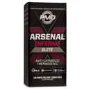 PMD Sports Arsenal X Inferno Superior Fast-Acting Liquid Gel Thermogenic Supplemento dietetico - Fat Burner and Muscle Maintenance - Aumentare il metabolismo e l'energia Booster - 120 Gel liquido