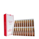 L-Carnitina Dermik 20 Ampoules x 5 ml (3.38 fl oz) formula mirata progettata per supportare il metabolismo dei grassi e migliorare l'aspetto della pelle in aree soggette a cellulite e perdita di fermezza.