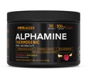 PEScience Alphamine Thermogenic Pre-Workout, Fat Burning PreWorkout Energy Powder con L-Carnitina, Raspberry Lemonade, 60 Scoops