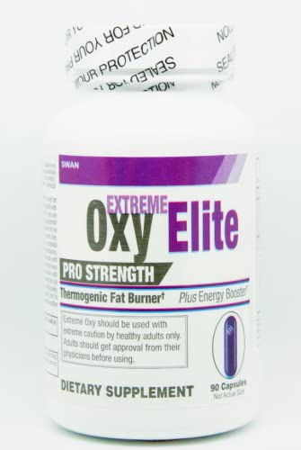 Cigno Estrema OxyElite Pro Forza Termogena Fat Burners, 90 Conte (Pack of 1)