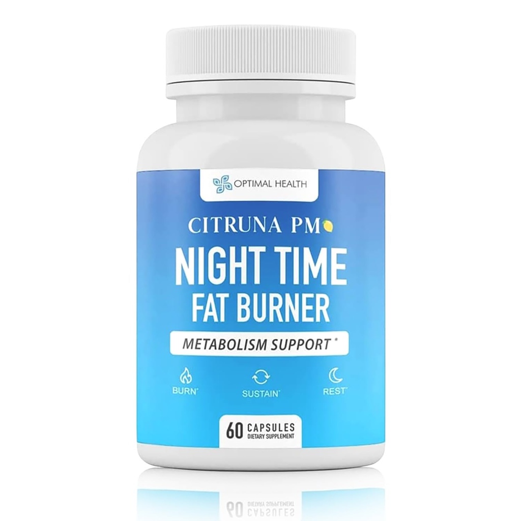 Supplemento di perdita di peso del tempo di notte di PM per gli uomini e le donne- pillole naturali di perdita di peso infuso con Ashwagandha, Balm di limone, 5-HTP - Appetite Control Night Time Fat Loss Pills - 60 capsule