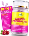 Probiotici vaginali per le donne con prebiotici e mirtillo - Dr. Formulated pH Balance Daily Supplement, Supporta Vaginal Odor Control & Urinary Tract Health, 30 Serve