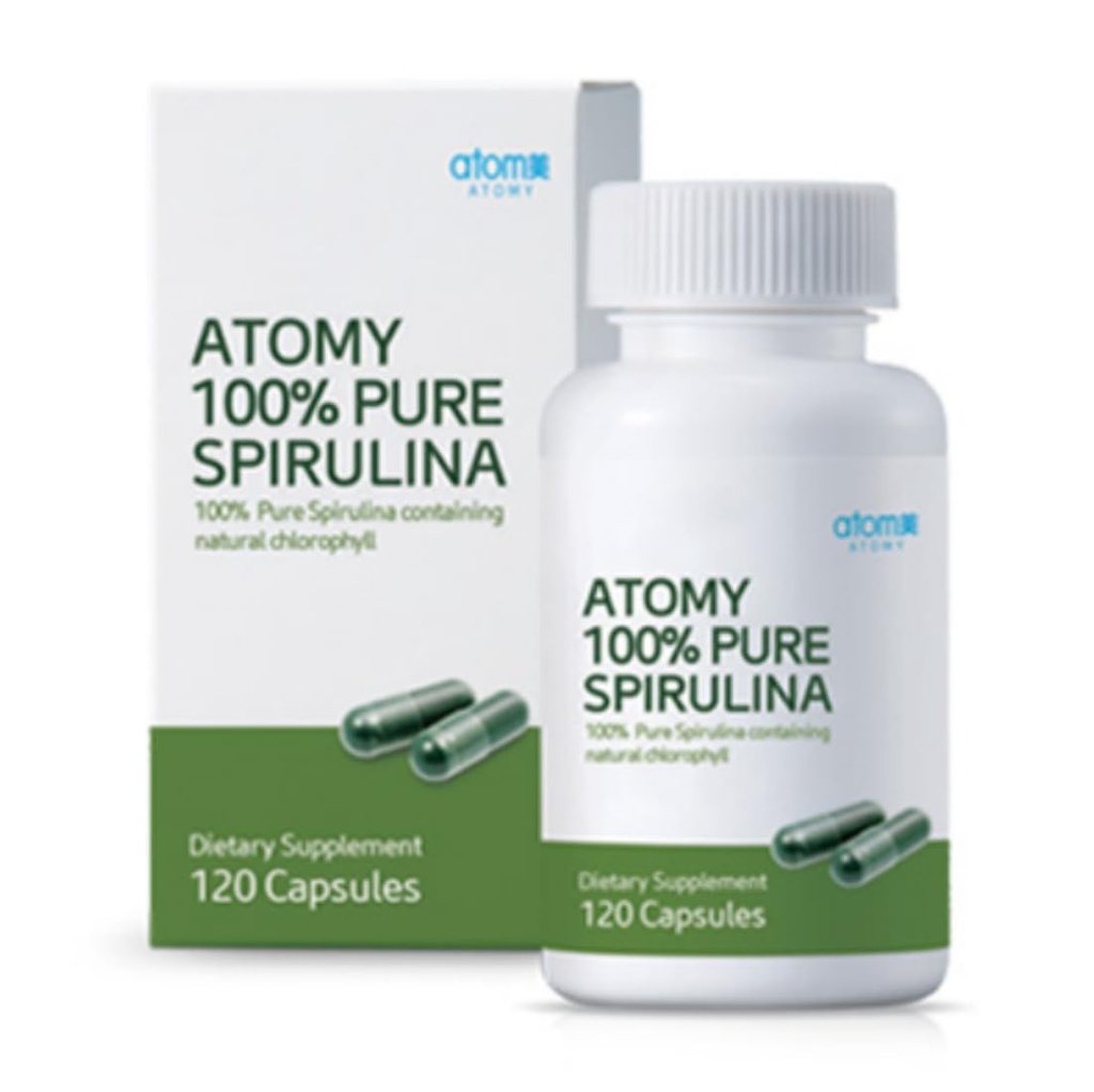 Spirulina 1.69oz (48g), 120capsule, 100% Pure