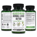 Detox del fegato verde siberiano con latte Thistle Carchoke Dandelion 60 capsule – Tradizionale formula siberiana Più enzimi per sostenere la salute del fegato