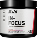 BARE PERFORMANCE NUTRITION, BPN in-Focus Brain Support Supplement, Migliorare Focus & Energy, Alpha GPC, Watermelon Passionfruit, 40 Serve