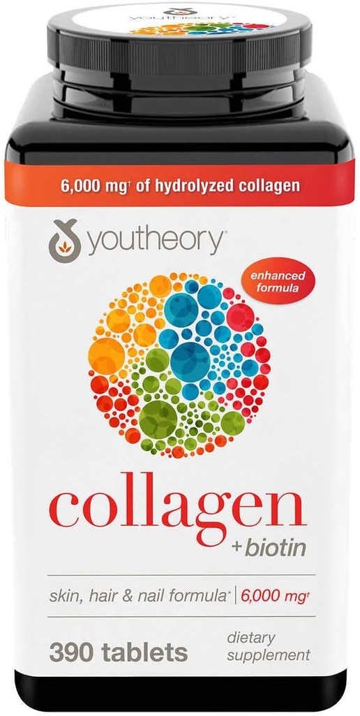 Teteoria Collagen Plus Biotin, 390 compresse (5 Confezione)