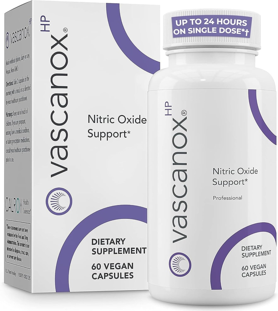 Vascanox HP - Supporto Nitrico di prossima generazione - Fino a 24 ore su dose singola*+