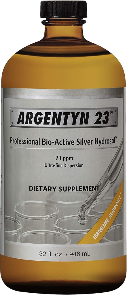 Argentyn 23 Silver Hydrosol - 32 oz di Natural Immogenics