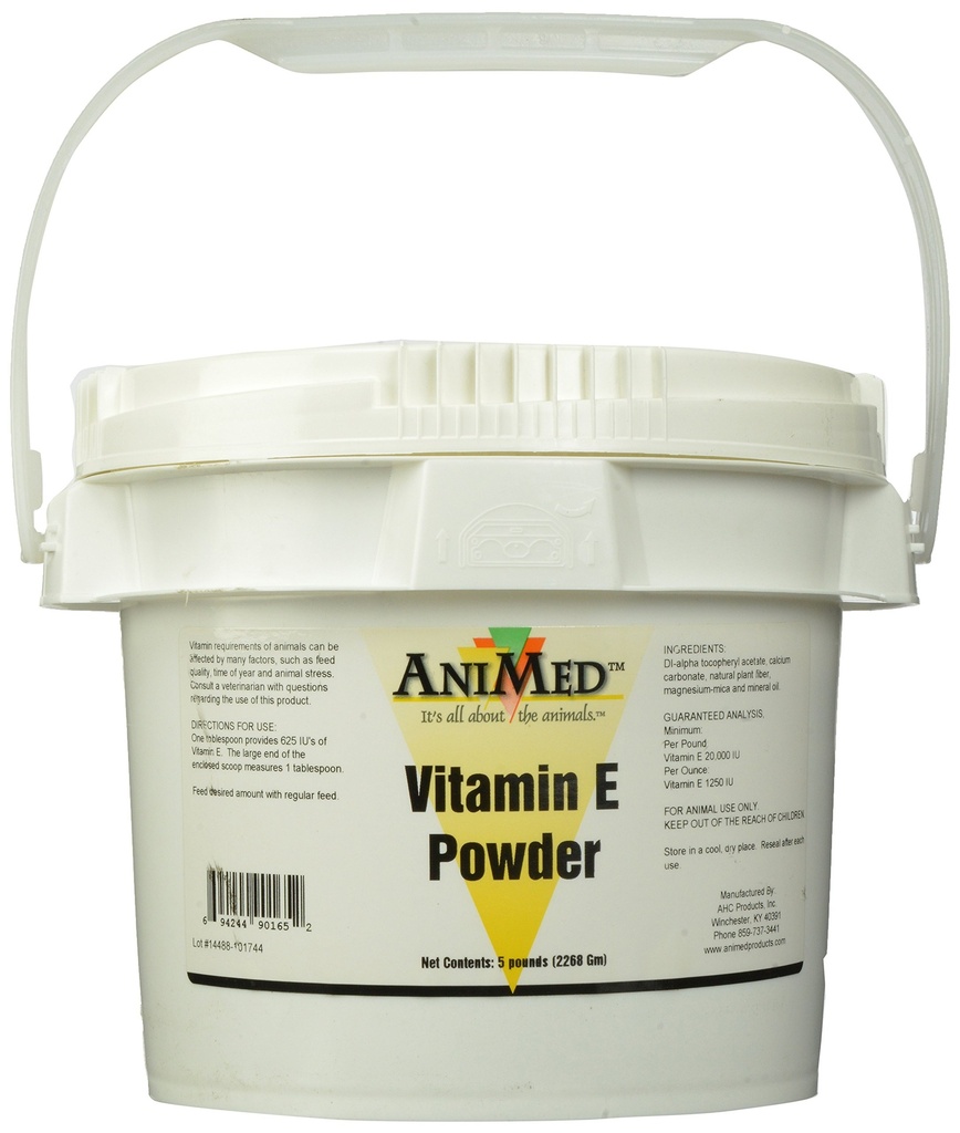 Vitamina AniMed E Polvere 5 # 1250 IU/OZ