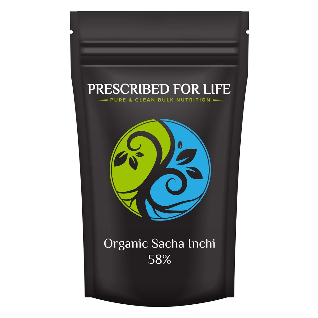 Prescribed for Life Sacha Inchi - Organic Soluble Protein Powder - 58% Seed Protein (Plukenetia volubilis L.), 4 oz (113 g)