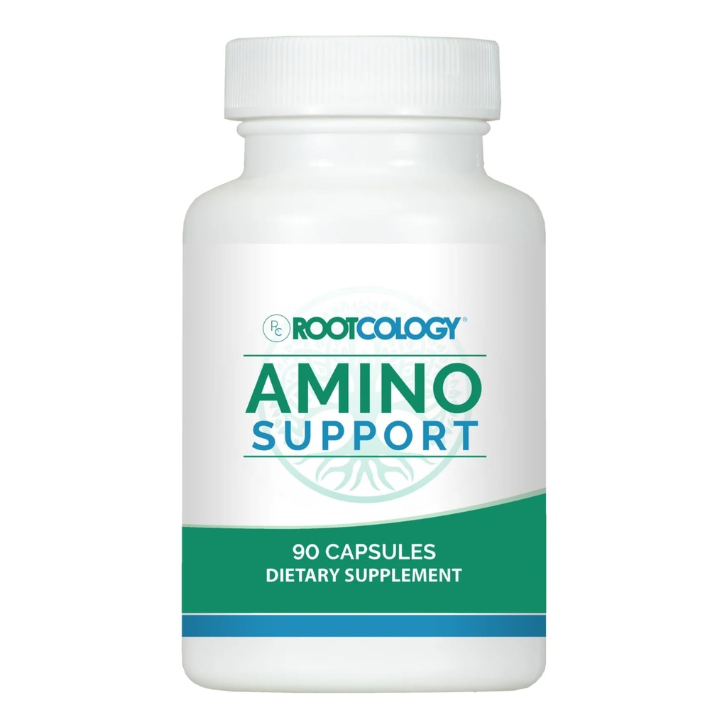 Rootcology by Dr. Izabella Wentz | Support Amino Acid Complex Capsule con L-Glutamina, Glycine & MSM | 90 Capsule