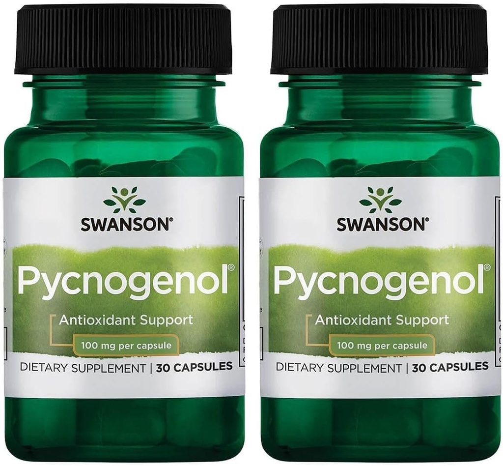 Swanson Ultra Pycnogenol 100 Milligrams 30 Capsule 2 Pack