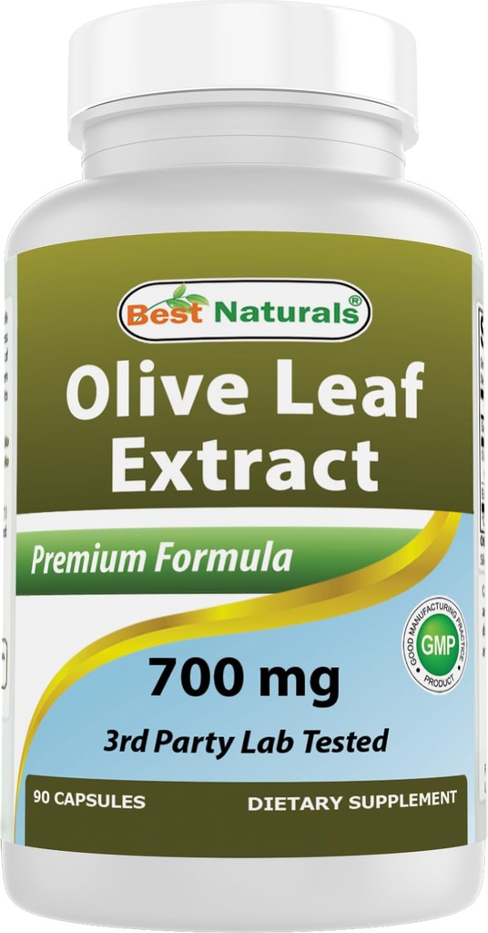 Migliore estratto di foglie di oliva naturali, 700 Mg, 90 conte