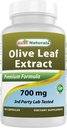 Migliore estratto di foglie di oliva naturali, 700 Mg, 90 conte