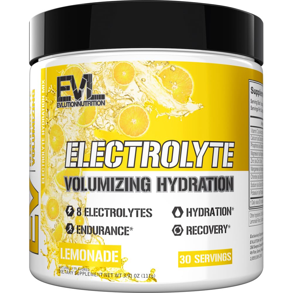Ultimate Electrolytes Powder Hydration Drink - miscela rapida di bevanda di idratazione della polvere di rifornimento con 8 elettroliti chiave e antiossidanti - Vegan Gluten Free Keto Friendly Blend (Lemonade)