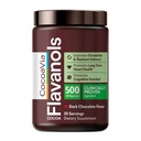 CocoaVia Cardio Health Cocoa Powder, 30 Servings, 500mg Cocoa Flavanols, Support Heart Health, Boost Nitric Oxide, Migliora la Circolazione, Energia, Preallenamento, Vegan, Dark Chocolate Cacao