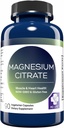 MD. Citrato di Magnesio di Vita 250 mg – 90 capsule – Supplemento di Citrato di Magnesio ad alto assorbimento – Capsule Easy-to-Swallow per il muscolo, Nerve, cuore, sonno e supporto Bone