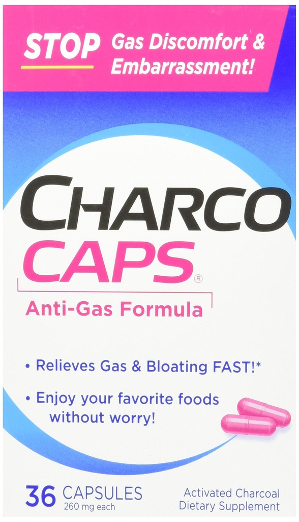 Anti-Gas Integratore alimentare Formula 36 capsule