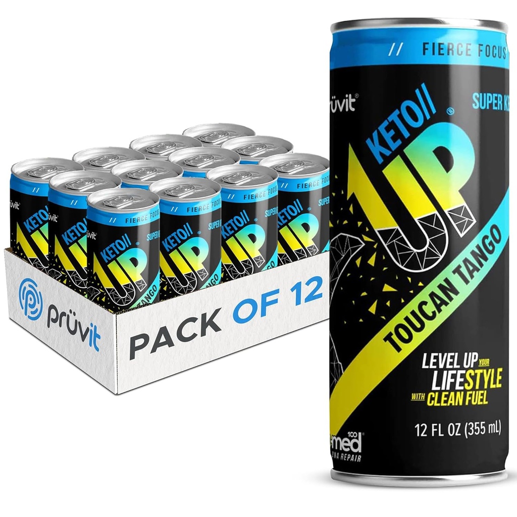 The Toucan Tango Keto//Up® Drink – Chetoni pronti per bere con attenzione per gli uomini e le donne - 12 Pack