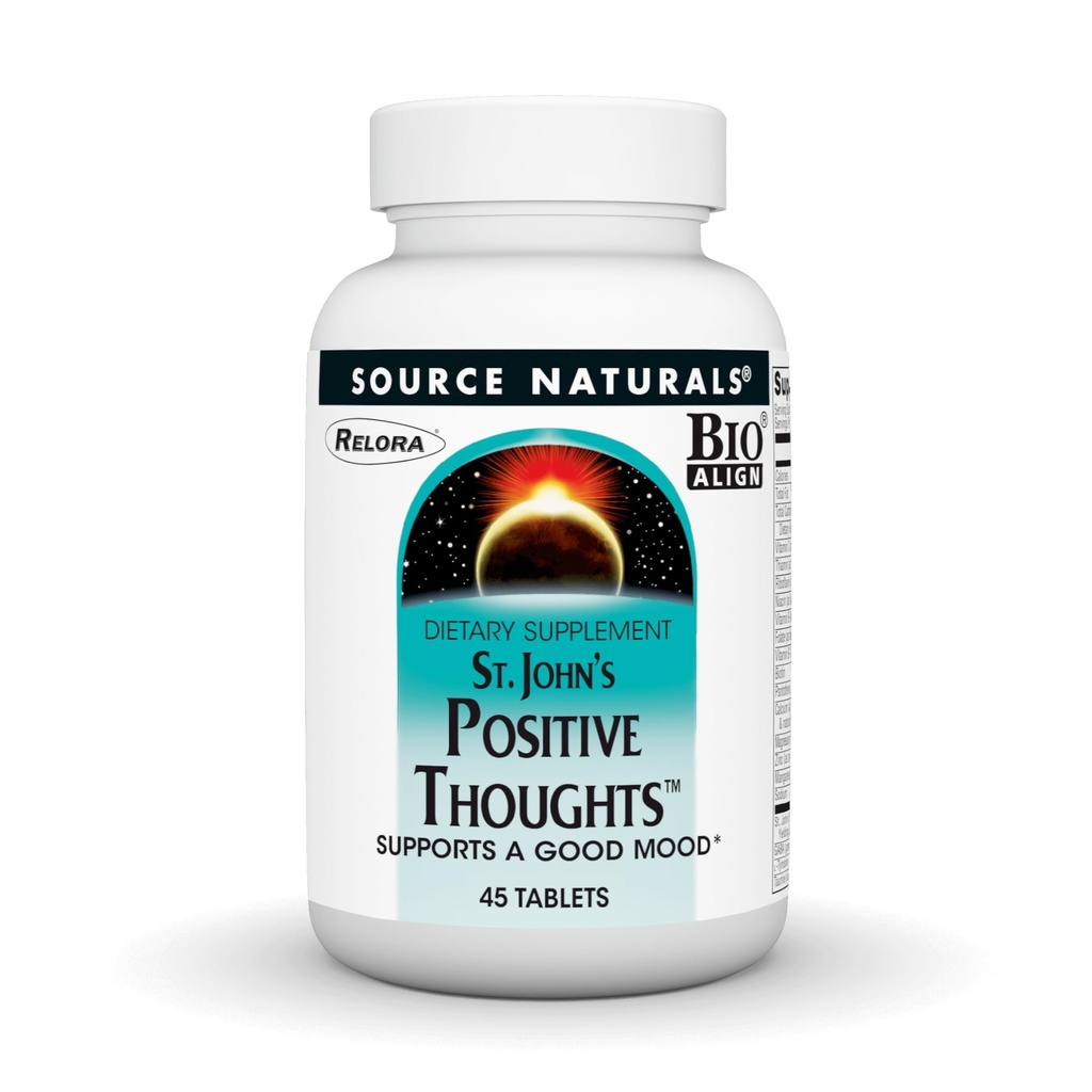 Fonte Naturals St. John's Positive Thoughts - Supporta un buon mood* - 45 compresse