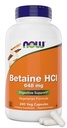 Ora Betaine HCl 648mg 240 capsule di veg (Pack of 2) - Integratore di enzimi digestivi - potenziato con Proteasi di pepsina per il supporto della digestione proteica