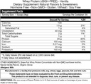 Fortifeye Super Nuova Zelanda Grass Fed Whey Protein Vanilla Flavor, 20 Servings, 1 Pack - Polvere organica di proteine del siero di siero di erba non certificata per allenamento, Nutrizione sportiva e migliorare il sistema immunitario