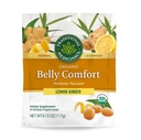 Medicinali tradizionali, Organic Belly Comfort Lozenges Lemon Ginger, Relieves Nausea, 30 Individualmente Wrapped Lozenges