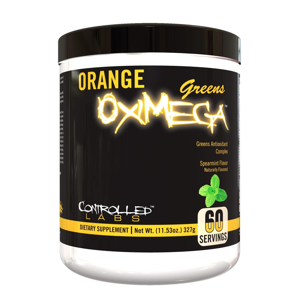 Labs controllati Orange OxiMega Greens Spearmint -- 0.72 lb