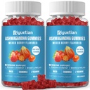 Ashwagandha Gummies per le donne e gli uomini - Supporto immunitario e l'energia aumentata - Ashwagandha Supplementi per gli uomini e le donne - Natural Strawberry Flavor (120 conte)