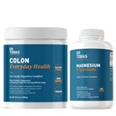 Dr. Tobias Colon Ogni giorno Salute & Magnesio Bisglycinate - Comfort digestivo e supporto per la salute del muscolo & ossa, Vegan, Non OGM