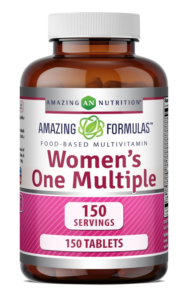 One Multivitamin Supplement | Food Based | 150 compresse | Perfect Blend of Vitamins, Minerals & Probiotics | Non-GMO | Gluten-Free | Made in USA
