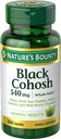 Pillole di radice di cohosh della natura e supplemento di salute di erbe, supporto naturale di menopausa, 540 mg, 100 capsule