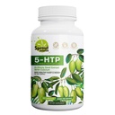 Supplemento 5HTP 200mg, Supporta sonno sano &amp; umore con calcio – Non OGM, senza glutine – 90 capsule