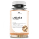 Integratore di Estratto di Fungo di Shiitake di Ripristino Naturale, 90 capsule, Concentrazione di Polysaccharide ad alto 30%, Non OGM, Gluten Free