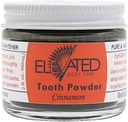 Polvere di denti elevata naturale con Xylitol & Charcoal attivato • Herbal • Vegan • Conservato in vaso di vetro - menta o cannella - Made in USA (2 once)