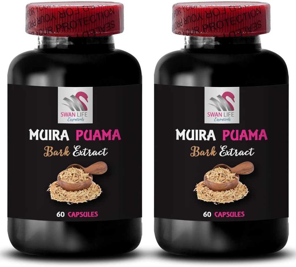 Boost Formula - MUIRA PUAMA BARK EXTRACT - Ascensore quotidiano, Lifestyle Companion, Power Surge, All-Day Boost, Energy Lift, Supporto Botanico, Avventura, Formula Support 2 Bottiglie 120 Capsule