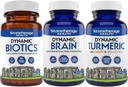 Biotica dinamica della salute di Stonehenge Biotics Probiotico, Cervello dinamico, Curcuma dinamica: Energia, Giunti, Digestione, Supporto cognitivo, Memoria, Focus e Clarity