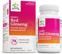 Terry naturalmente HRG80 Red Ginseng Female Sexual Enhancement - Integratore alimentare per la Circolazione, Endurance & Energy Support - Supporto vitale con Ashwagandha, Red Ginseng & Zinc - 48 Capsule